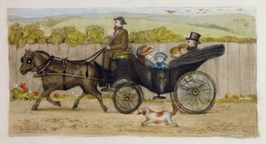 In the Carriage, Addiscombe, 1883